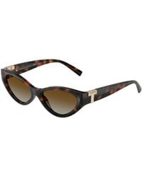 Tiffany & Co. - Cat-Eye Frame Sunglasses - Lyst