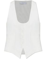 IRO - Buttoned Halter-Neck Vest - Lyst