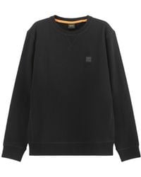 BOSS - Cotton Sweater - Lyst