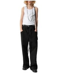 Ann Demeulemeester - Michael Wide-Leg Trousers - Lyst