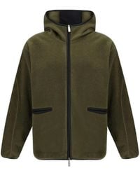 Herno - Laminar Polar Fleece Hooded Jacket - Lyst