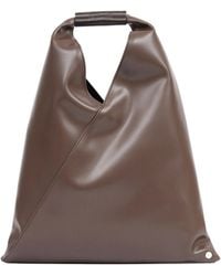 MM6 by Maison Margiela - Japanese Logo Detailed Tote Bag - Lyst