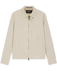 BOSS - Collared Long-Sleeved Casual Jacket - Lyst