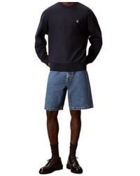 Calvin Klein - Premium Fleece Relaxed Sweatshirt - Lyst