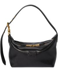 Miu Miu - Spirit Nappa Leather Bag - Lyst