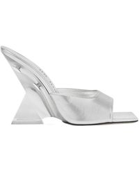 The Attico - The Cheope Sequin Embellished Mules - Lyst