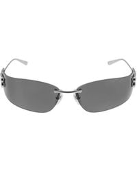 Balenciaga - Eyewear Wrap-Around Sunglasses - Lyst