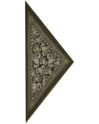 Etro - Silk Scarf With Paisley Motif And Pegaso - Lyst