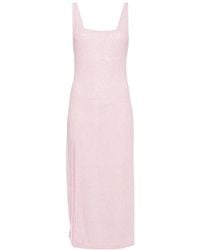 STAUD - Le Sable Midi Dress - Lyst