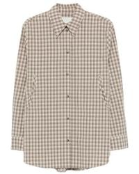 Nanushka - Plaid-Detail Shirt - Lyst