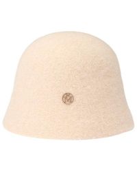 Maison Michel - Pablo Logo-Detail Hat - Lyst