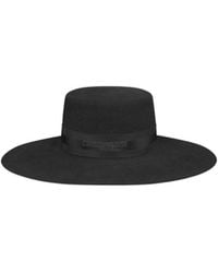 Dior - Logo Band Wide-Brim Hat - Lyst