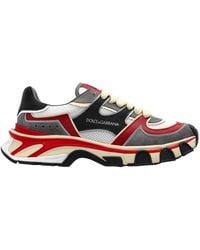 Dolce & Gabbana - Country Road Panelled Low-Top Sneakers - Lyst