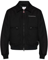 CASABLANCA - Jacket With Logo - Lyst