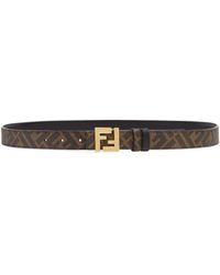Fendi - Squared Ff Reversible Belt - Lyst