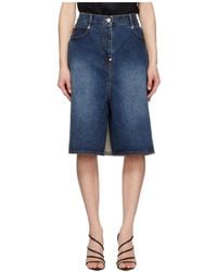 Pushbutton - Patchwork Skirt Pants - Lyst