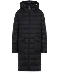 Moncler - Sedan Logo Patch Hooded Coat - Lyst