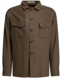 Tagliatore - 'Tempest' Overshirt Jacket - Lyst