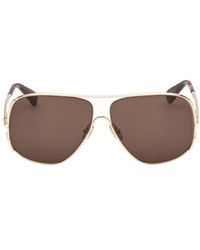 Max Mara - Shield Frame Sunglasses - Lyst