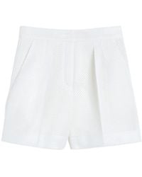 Max Mara - Technical Mesh Shorts - Lyst