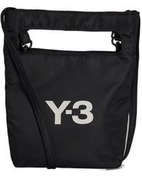 Y-3 - Logo Printed Mini Tote Bag - Lyst