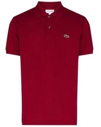 Lacoste - Logo-Embroidered Short-Sleeve Polo Shirt - Lyst