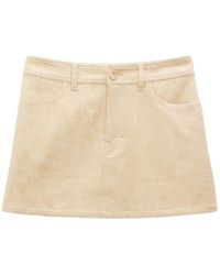 Filippa K - Short Structured Skirt - Lyst