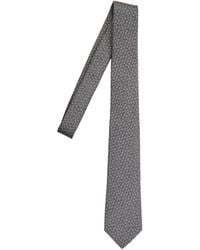 Gucci - Horsebit Embroidered Tie - Lyst
