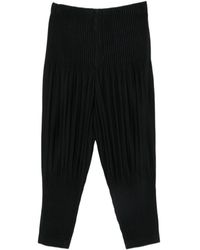 Homme Plissé Issey Miyake - Pleated Casual Trousers - Lyst