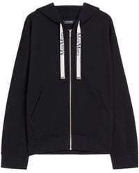 Max Mara - Cotton-Blend Zip-Up Hoodie - Lyst