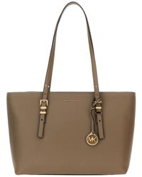 MICHAEL Michael Kors - Quinn Medium Pebbled Leather Tote Bag - Lyst