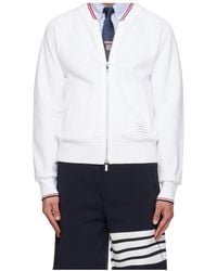 Thom Browne - Zip-Up Bomber Jacket - Lyst