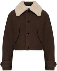 Ami Paris - Lapel Short Casual Jacket - Lyst