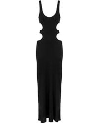 Chloé - Chloé Crinkled-Effect Cut-Out Maxi Dress - Lyst