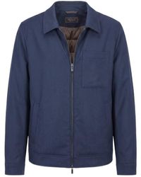 Peserico - Zipped Bomber Jacket - Lyst