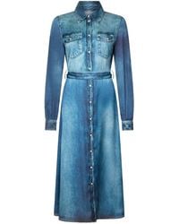 Liu Jo - Digital Printed Long Dress - Lyst