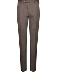 Incotex - Slim Fit Tweed Pants - Lyst