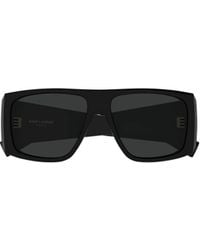 Saint Laurent - Eyewear Aviator Frame Sunglasses - Lyst