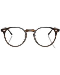 Oliver Peoples - Round Logo Flat Mirror - Lyst