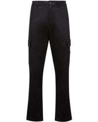 Moncler - Stretch Gabardine Cargo Trousers - Lyst