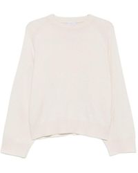 Brunello Cucinelli - Raglan-Sleeve Ribbed-Trim Sweater - Lyst