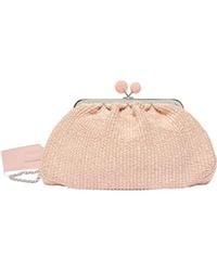 Weekend by Maxmara - Fortuna Woven Shoulder Bag - Lyst