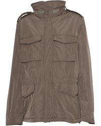 Aspesi - Vento Funnel Neck Field Jacket - Lyst