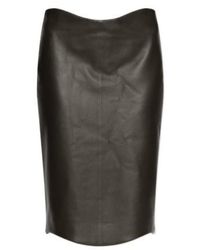 Alaïa - Alaïa Midi Pencil Skirt - Lyst