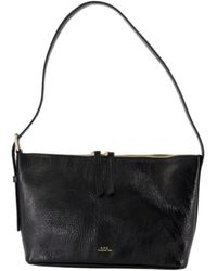 A.P.C. - Top-Handle Calfskin Shoulder Bag - Lyst