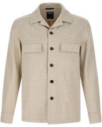 ZEGNA - Long-Sleeved Casual Jacket - Lyst
