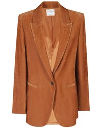 forte_forte - Single-Button Long-Sleeve Blazer - Lyst