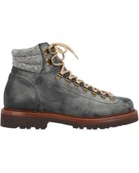 Brunello Cucinelli - Lace-Up Ankle Boots - Lyst