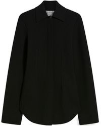 Sportmax - Baffo Long-Sleeved Knitted Shirt - Lyst