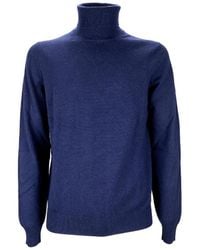 Gran Sasso - Long Sleeve Turtleneck Jumper - Lyst